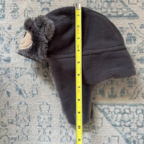🧡3/15 Teddy Bear Winter Hat Velcro Closure Fits Best for Small Kids - Picture 5 of 9